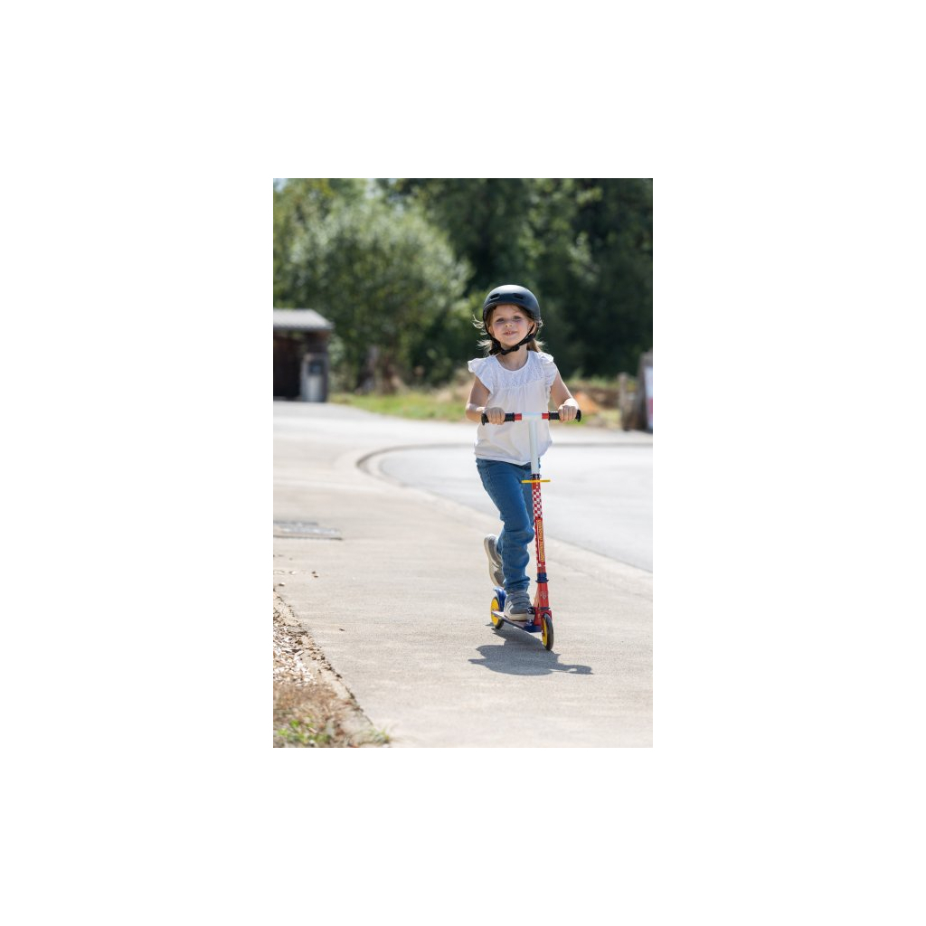 Самокат Smoby Toys Тачки розкладний з металевою рамою Двоколісний (750337) - зображення 9