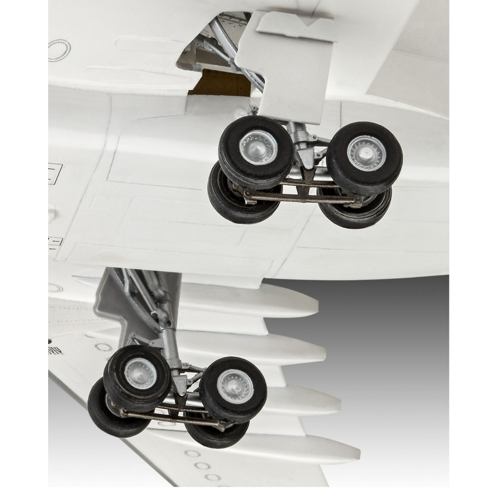 Збірна модель Revell Літак Airbus A330-300 Lufthansa рівень 4 масштаб 1:144 (RVL-03816) - зображення 3