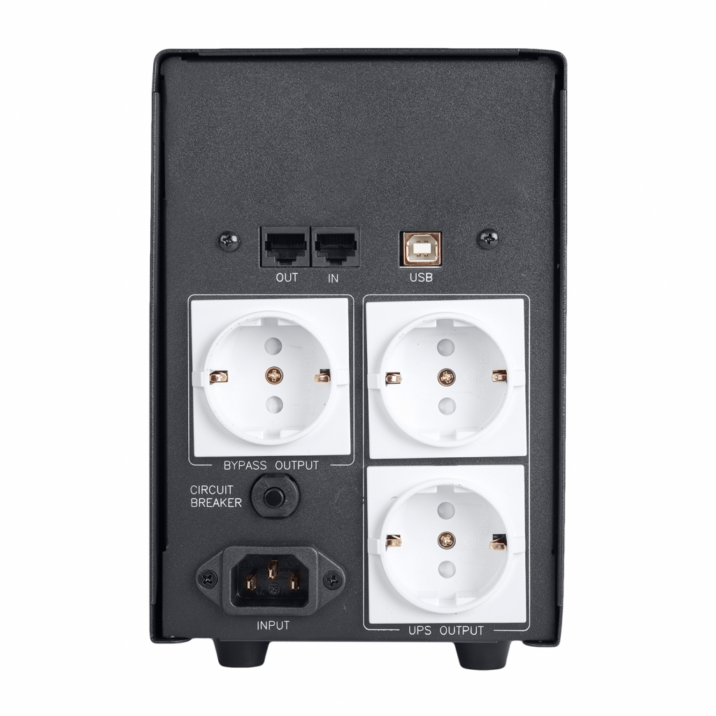 Пристрій безперебійного живлення Powercom IMP-1500AP Schuko - зображення 3