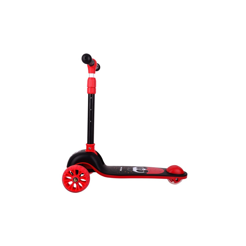 Самокат Daddychild HD-007 Червоно-Чорний (6652102) - зображення 3