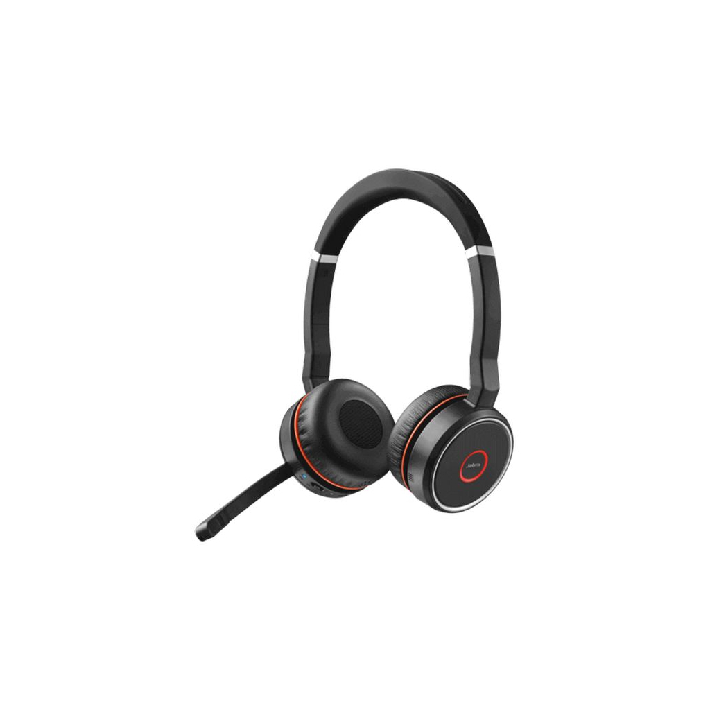 Навушники Jabra Evolve 75 SE MS stereo + with charging base (7599-842-199) - зображення 2