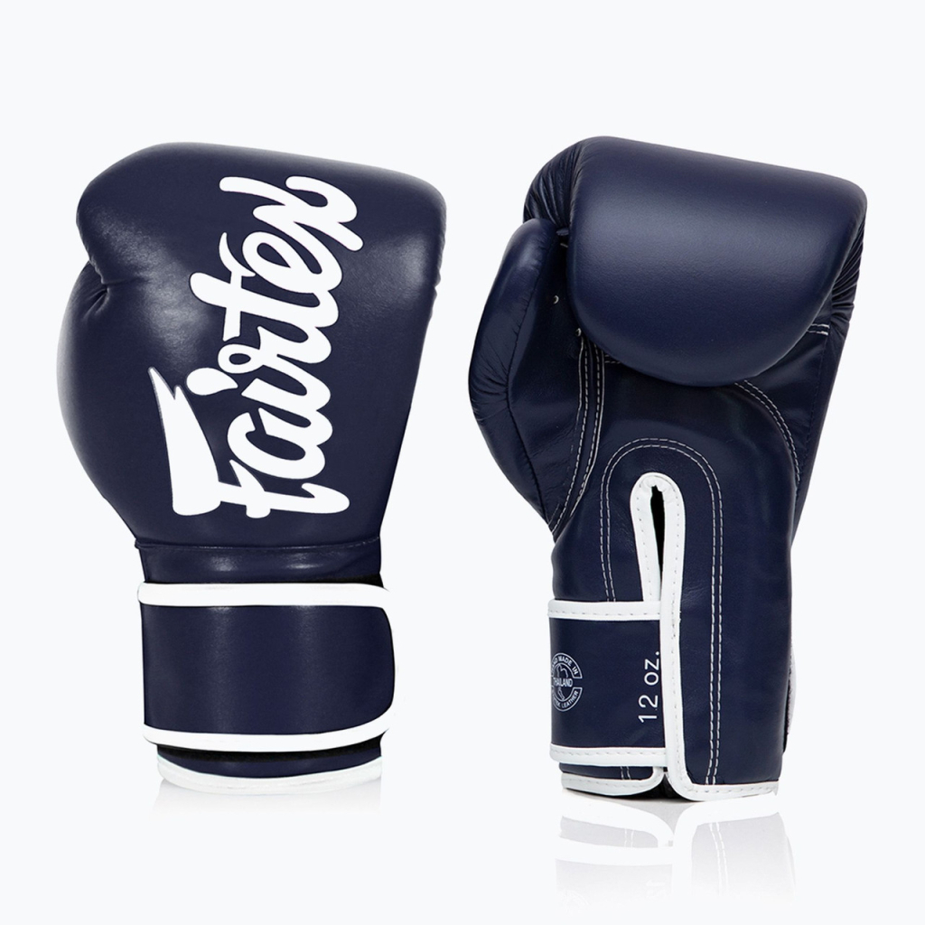 Боксерські рукавички Fairtex BGV14 Blue 16 унцій (бинти в комплекті) (BGV14_16oz_Blue) - зображення 4
