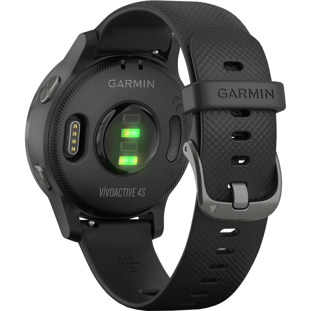 Смарт-годинник Garmin vivoactive 4S, Black/Slate, GPS (010-02172-13) - зображення 4