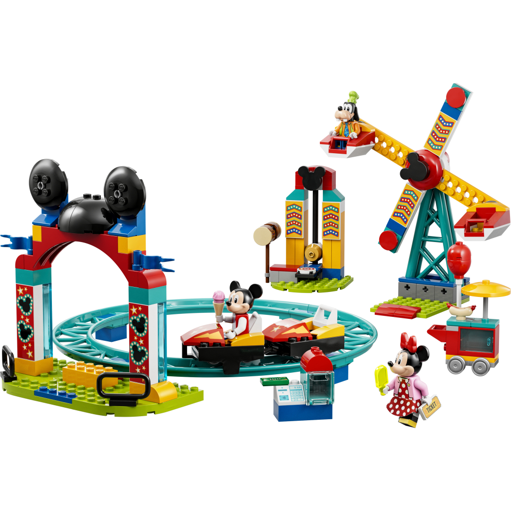 Конструктор LEGO Mickey and Friends Ярмаркові веселощі Міккі, Мінні та Гуфі 184 деталі (10778) - зображення 9