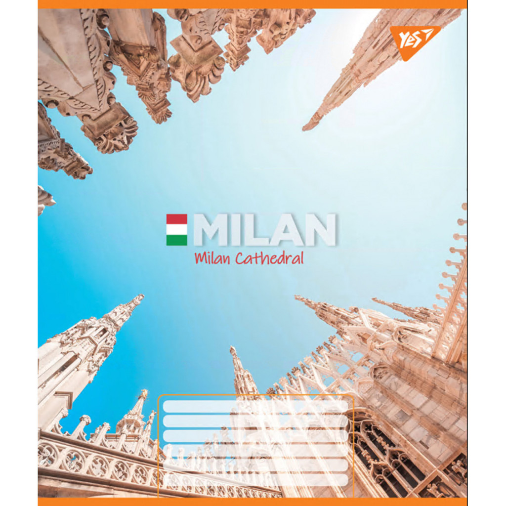 Зошит Yes Greatest cityes 60 аркушів лінія (767158) - зображення 5