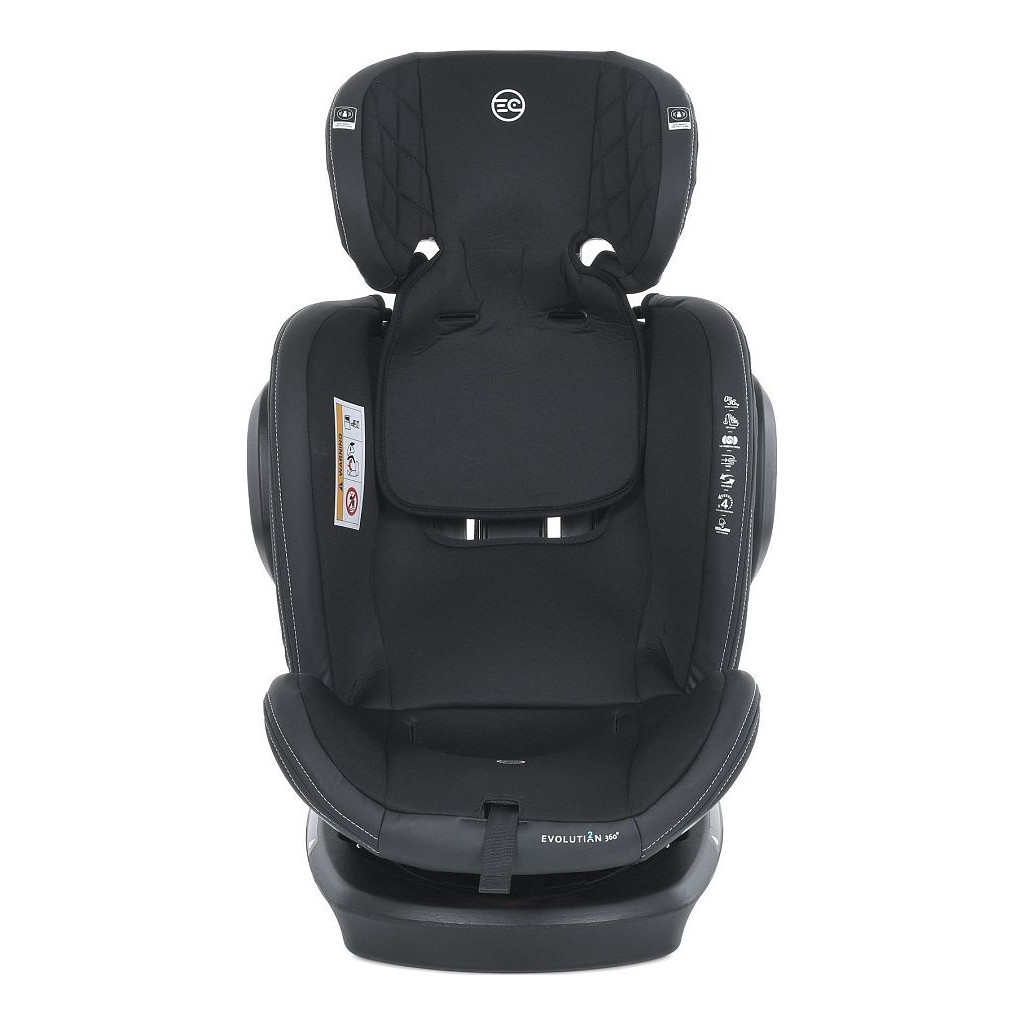 Автокрісло El Camino ME 1045-1 Evolution 2 360 Isofix Royal black 0-36 кг - зображення 8