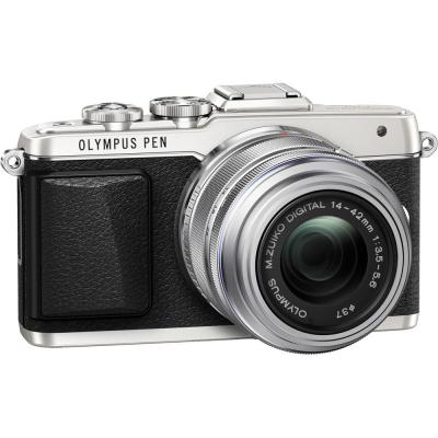 Цифровий фотоапарат Olympus E-PL7 14-42 mm Kit silver (V205071SE000) - зображення 3