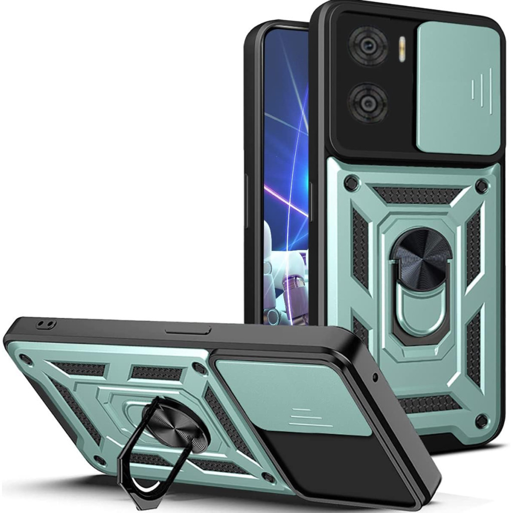 Чохол до мобільного телефона BeCover Military Motorola Moto E22/E22i Dark Green (709979) - зображення 8