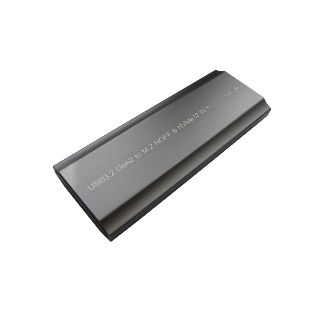 Кишеня зовнішня Dynamode M.2 SSD NVMe/SATA combo USB3.2 GEN2 USB-C (DM-CAD-SSD05) - зображення 4