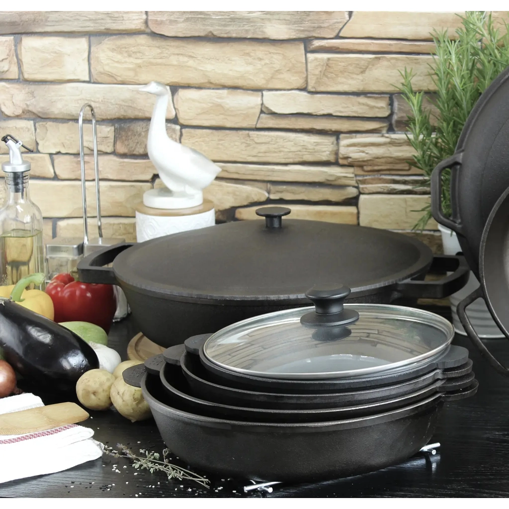 Сковорода Brizoll Monolith чавунна 260х60 мм (M2660U) - зображення 7