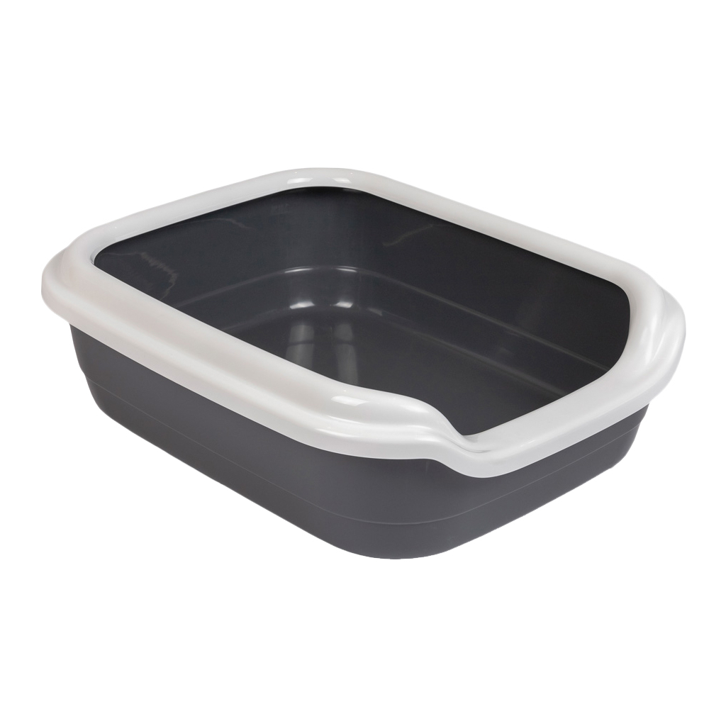 Туалет для котів Природа Comfort L (сірий) (4823082416981) - изображение 1