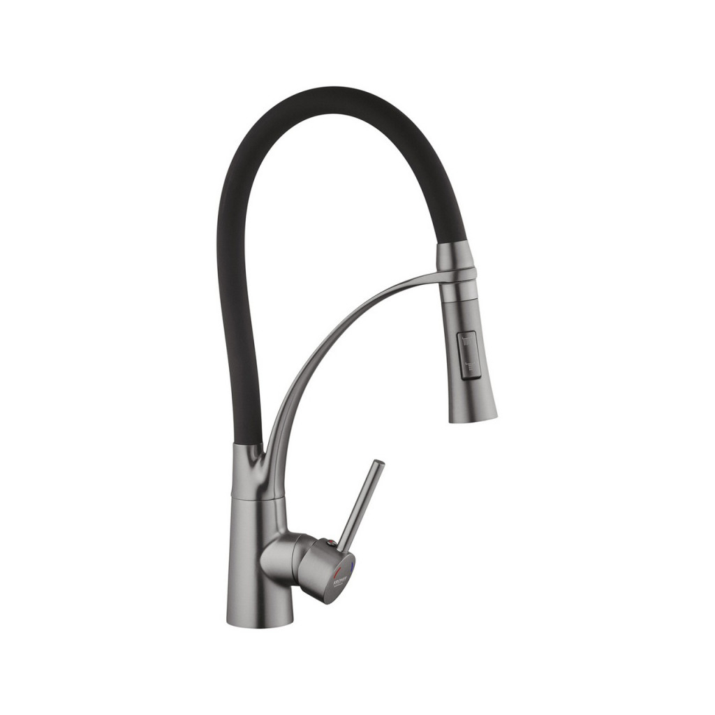 Змішувач Kroner Ersel-GRP03393BLK - зображення 3