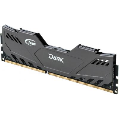 Модуль пам'яті для комп'ютера DDR3 8GB 1600 MHz Dark Series Gray Team (TDGED38G1600HC901) - зображення 3