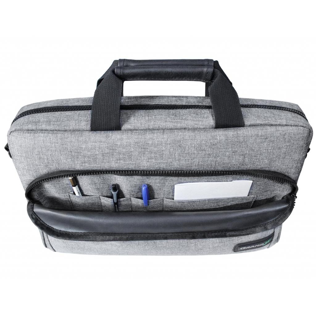 Сумка для ноутбука Grand-X 15.6'' SB-139 Light Grey (SB-139G) - изображение 4