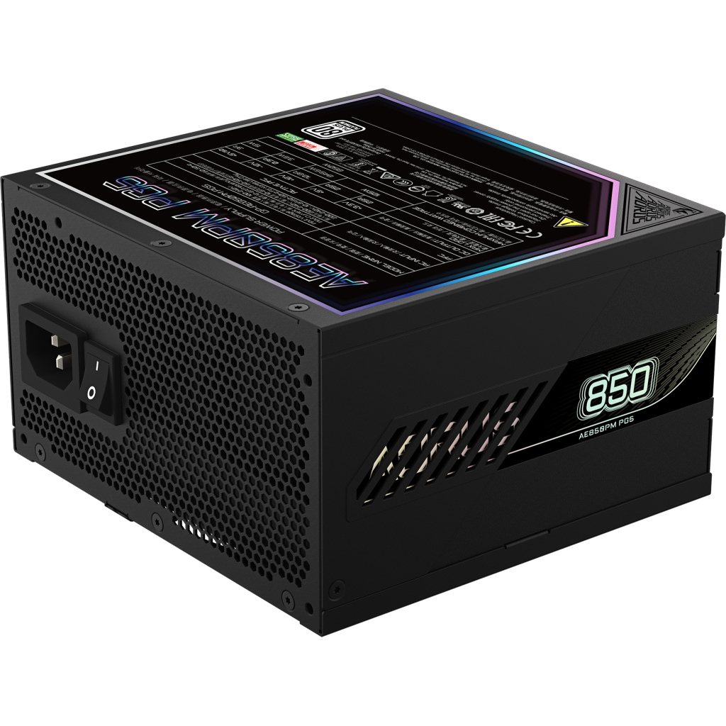 Блок живлення GIGABYTE 850W (GP-AE850PM PG5) - зображення 5