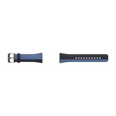 Ремінець до смарт-годинника Samsung S2 Sport Blue Black (ET-SRR72MLEGRU) - зображення 1
