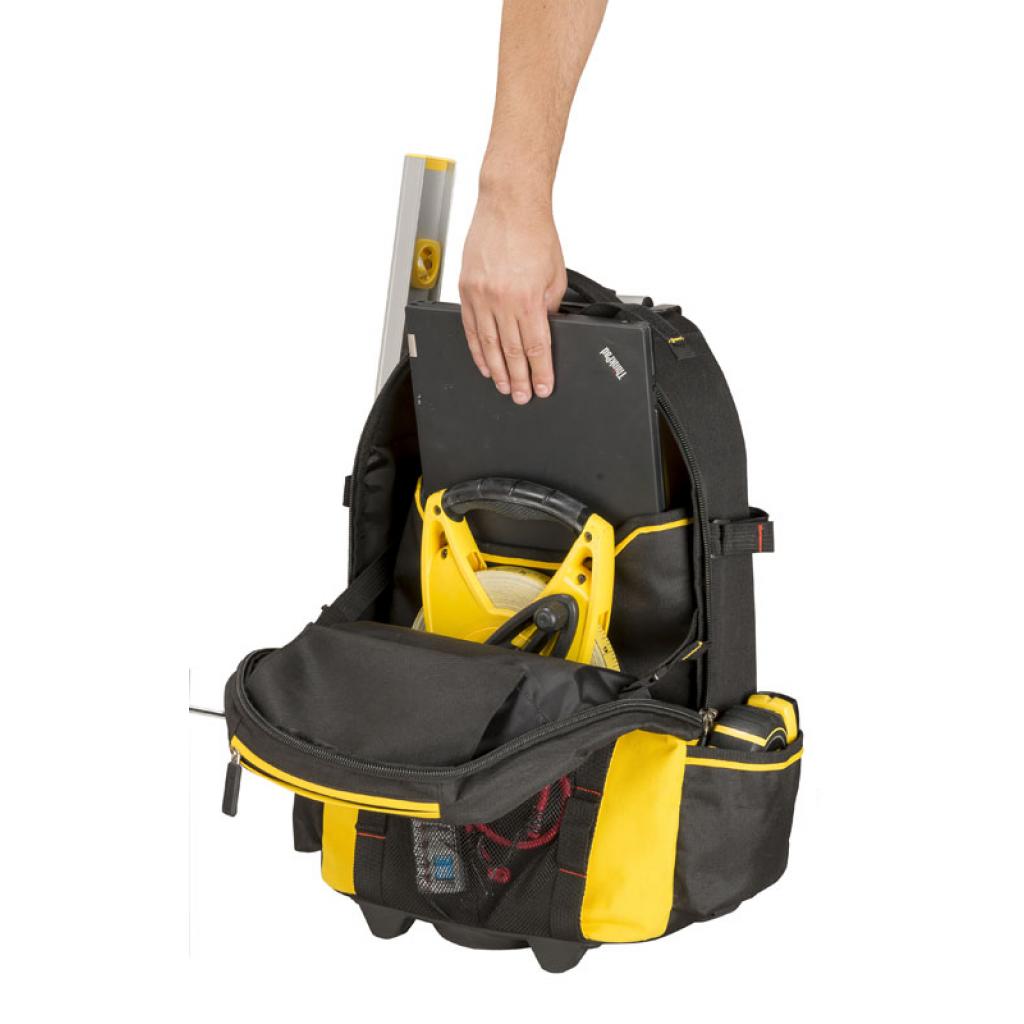 Сумка для інструмента Stanley рюкзак FatMax на колесах 36 x 23 x 54см (1-79-215) - зображення 3