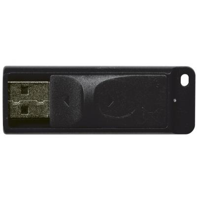 USB флеш накопичувач Verbatim 64GB Slider Black USB 2.0 (98698) - зображення 1