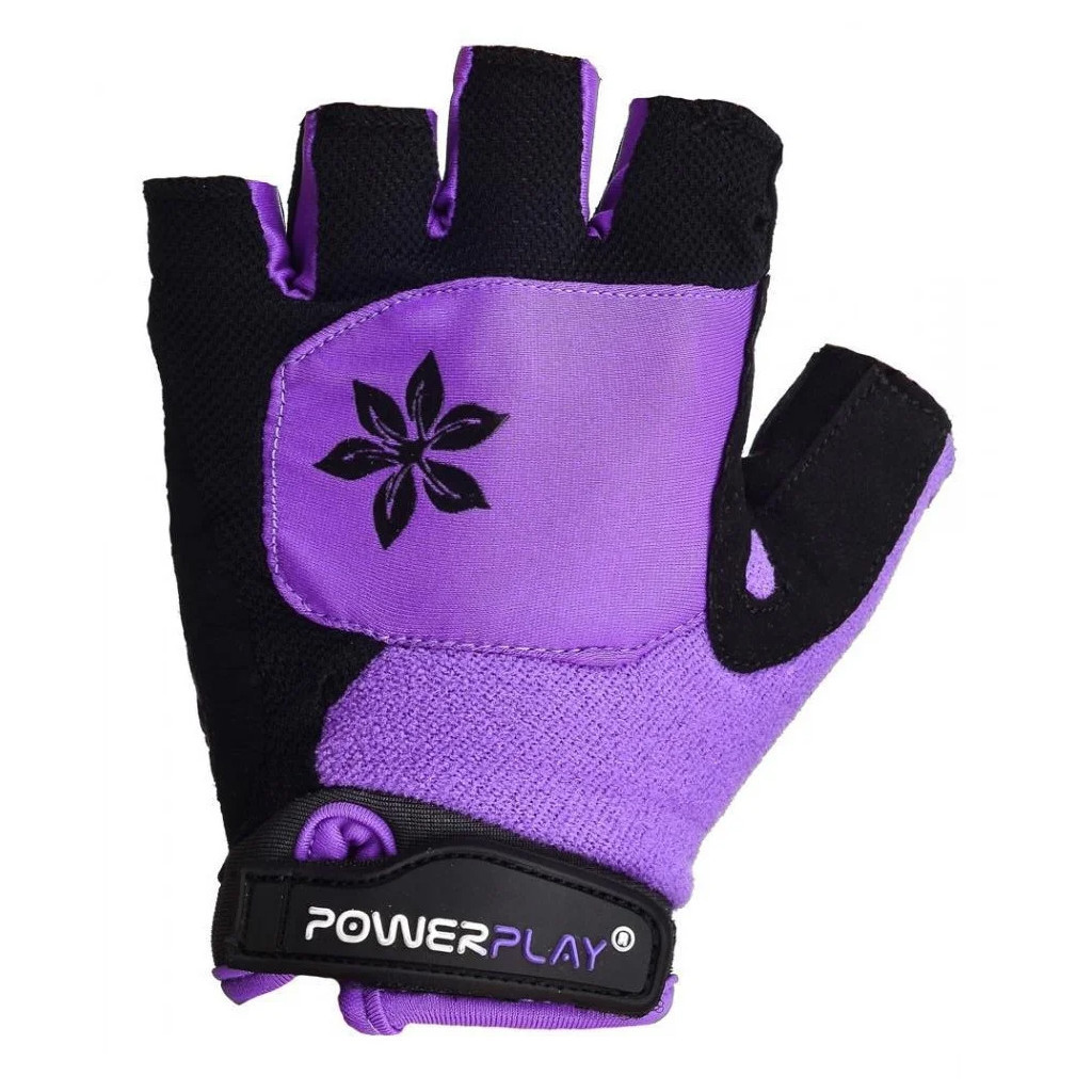 Велорукавиці PowerPlay Women 5284 Purple S (5284_S_Purple) - зображення 2