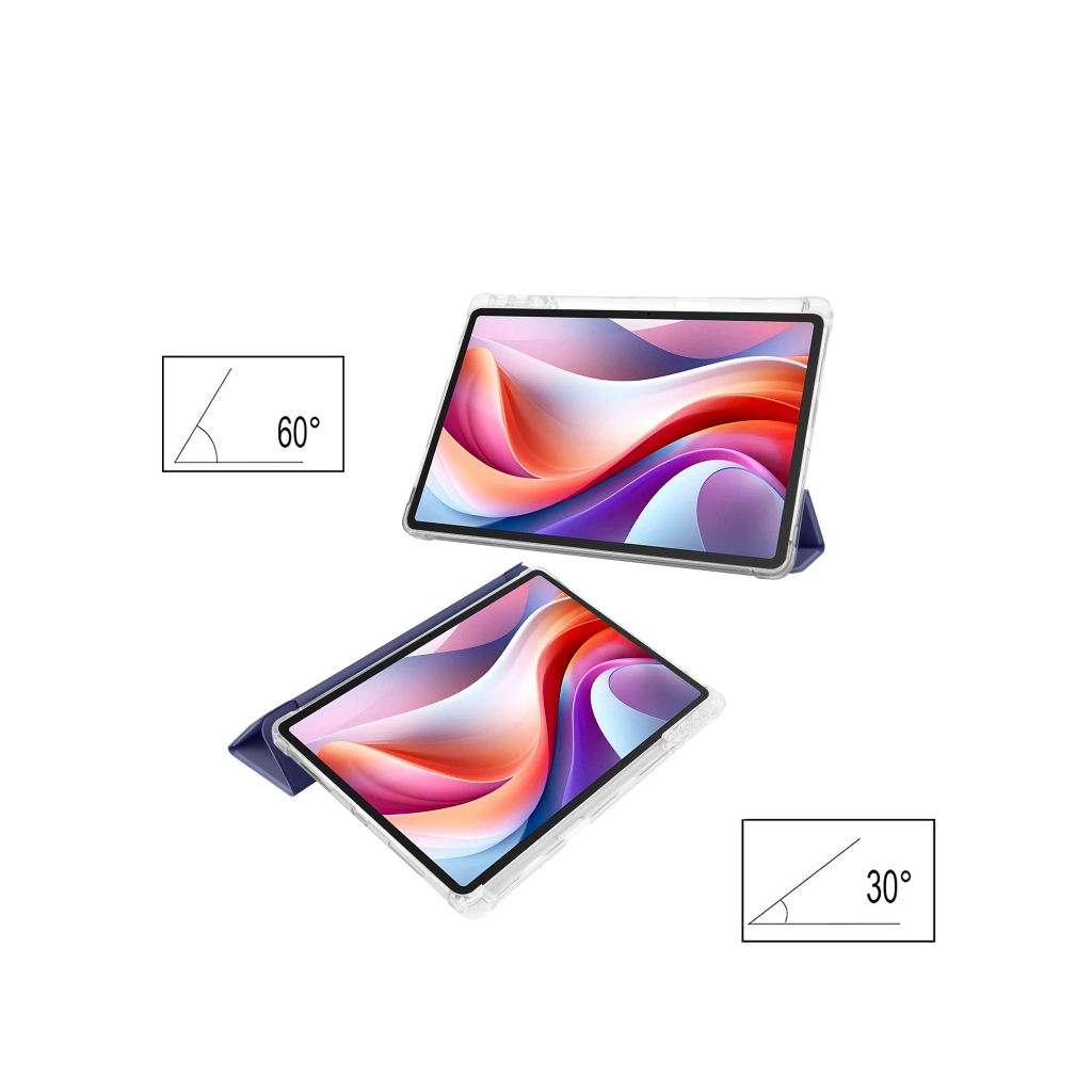 Чохол до планшета BeCover Soft Edge Lenovo Tab M11 (2024) TB-TB330FU/Xiaoxin Pad 11 (2024) 11" Deep Blue (712539) - зображення 5