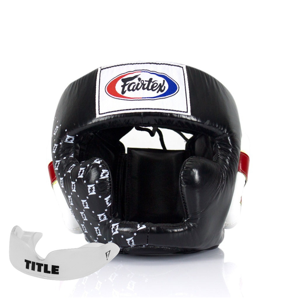 Боксерський шолом Fairtex HG10 Black L (HG10_L_Black) - зображення 1