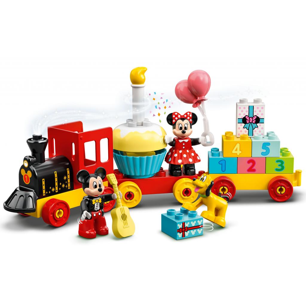 Конструктор LEGO DUPLO Святковий потяг Мікі та Мінні (10941) - зображення 3