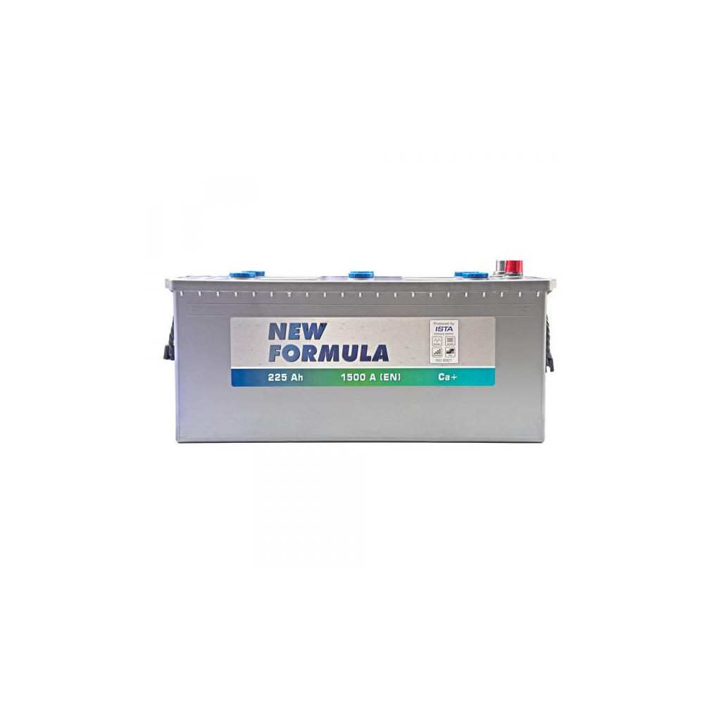 Акумулятор автомобільний NEW FORMULA 225Ah бокова(+/-) 1500EN (7252202802) - зображення 1