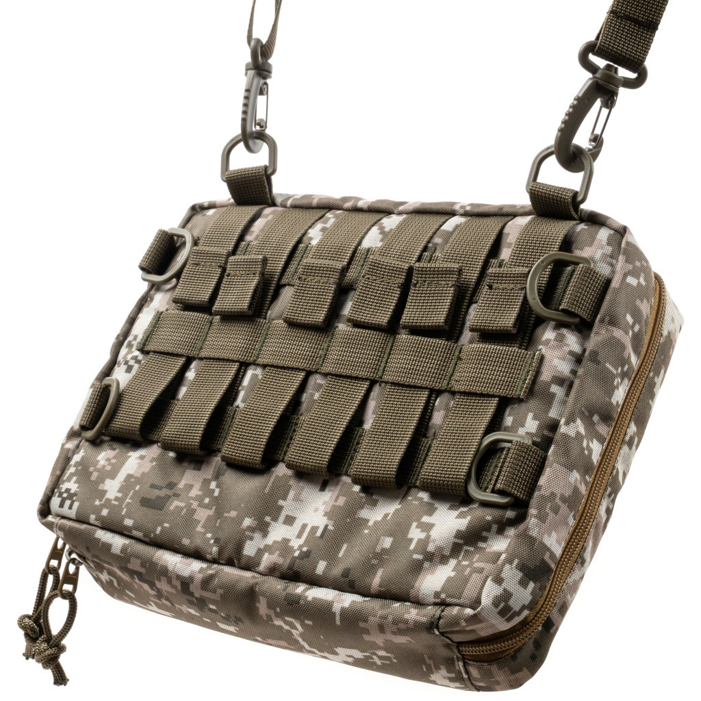 Чохол до планшета Vinga Tactical Military universal 10-11" MOLLE, Oxford 600D, pixel (VTB11UTMOP) - зображення 2