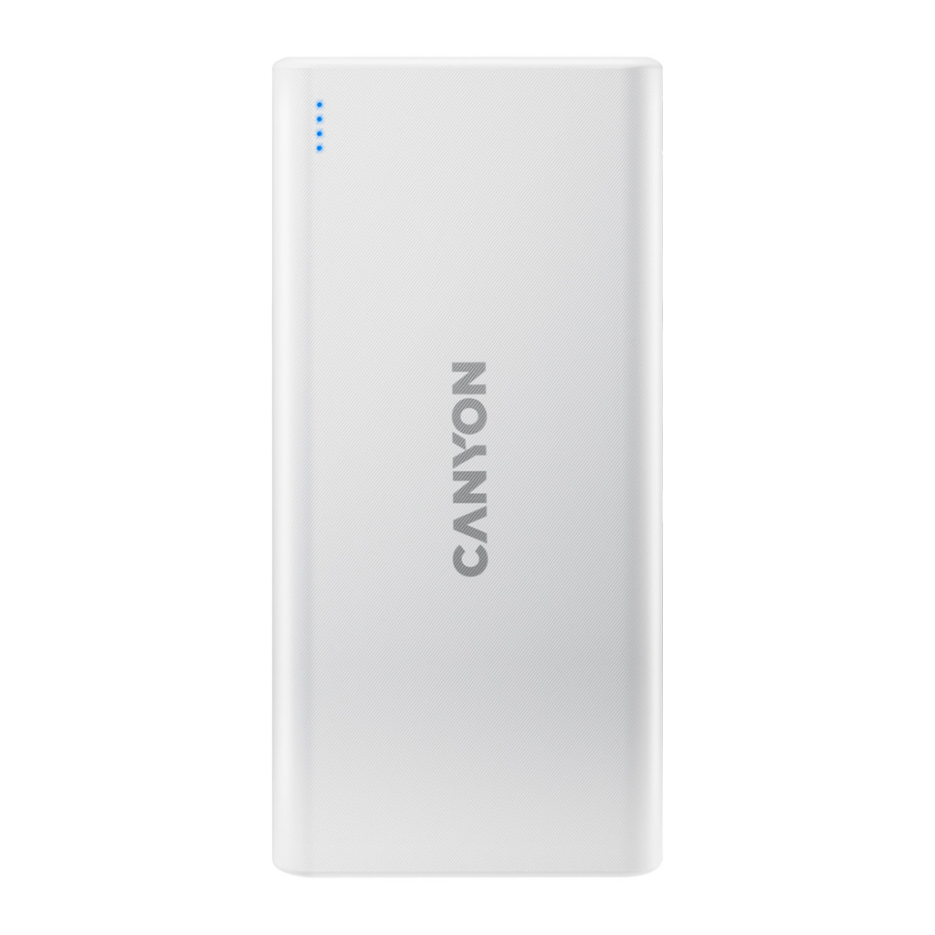 Батарея універсальна Canyon PB-106 10000mAh Input 5V/2A, Output 5V/2.1A(Max) (CNE-CPB1006W) - зображення 2