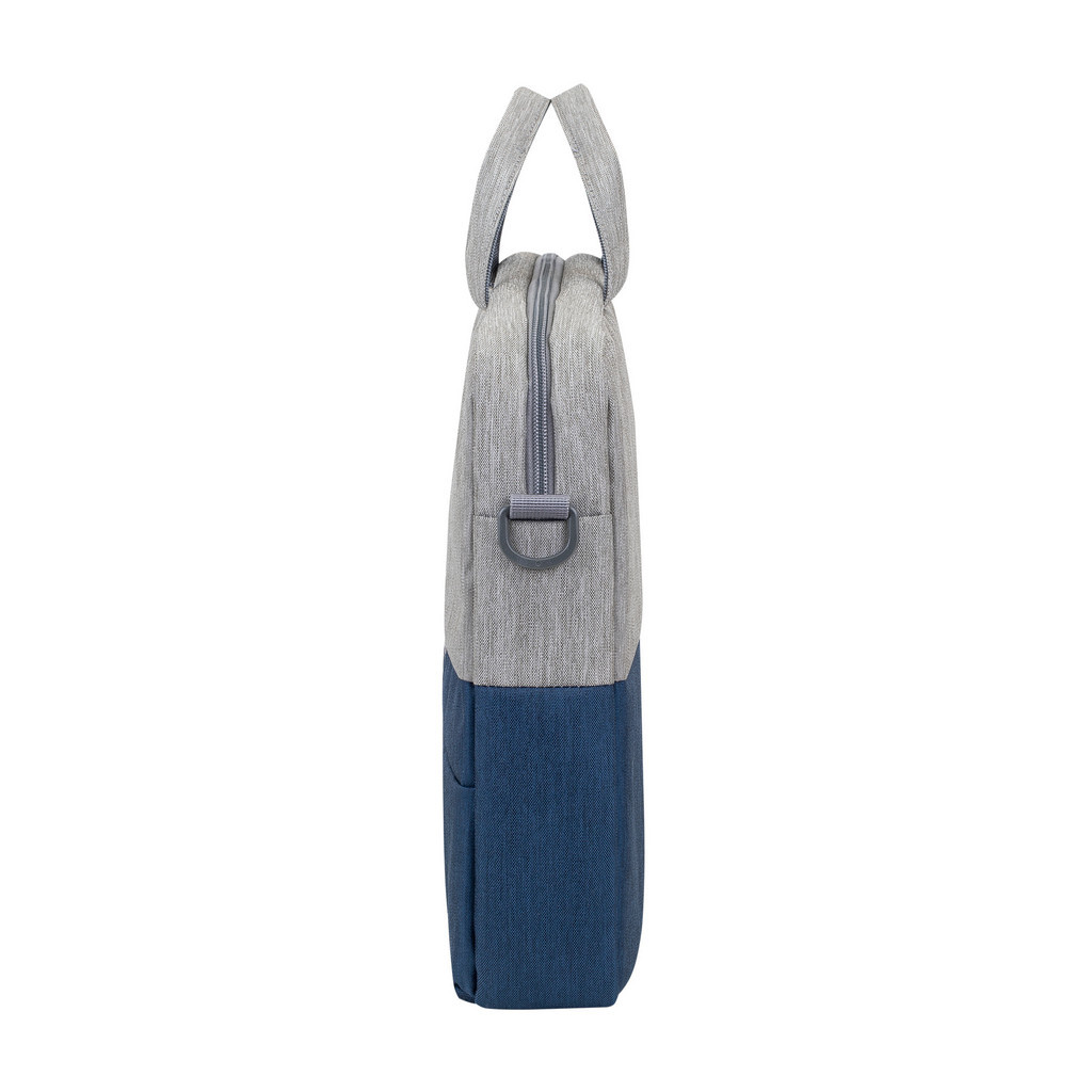 Сумка для ноутбука RivaCase 15.6" 7532 Prater, Grey/Dark Blue anti-theft - изображение 4