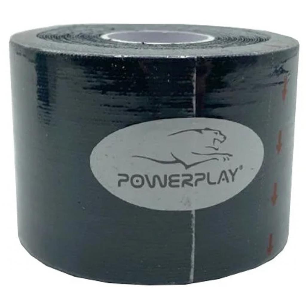 Кінезіо тейп PowerPlay 4315 Black 5cм х 5м (PP_4315_Black) - изображение 3