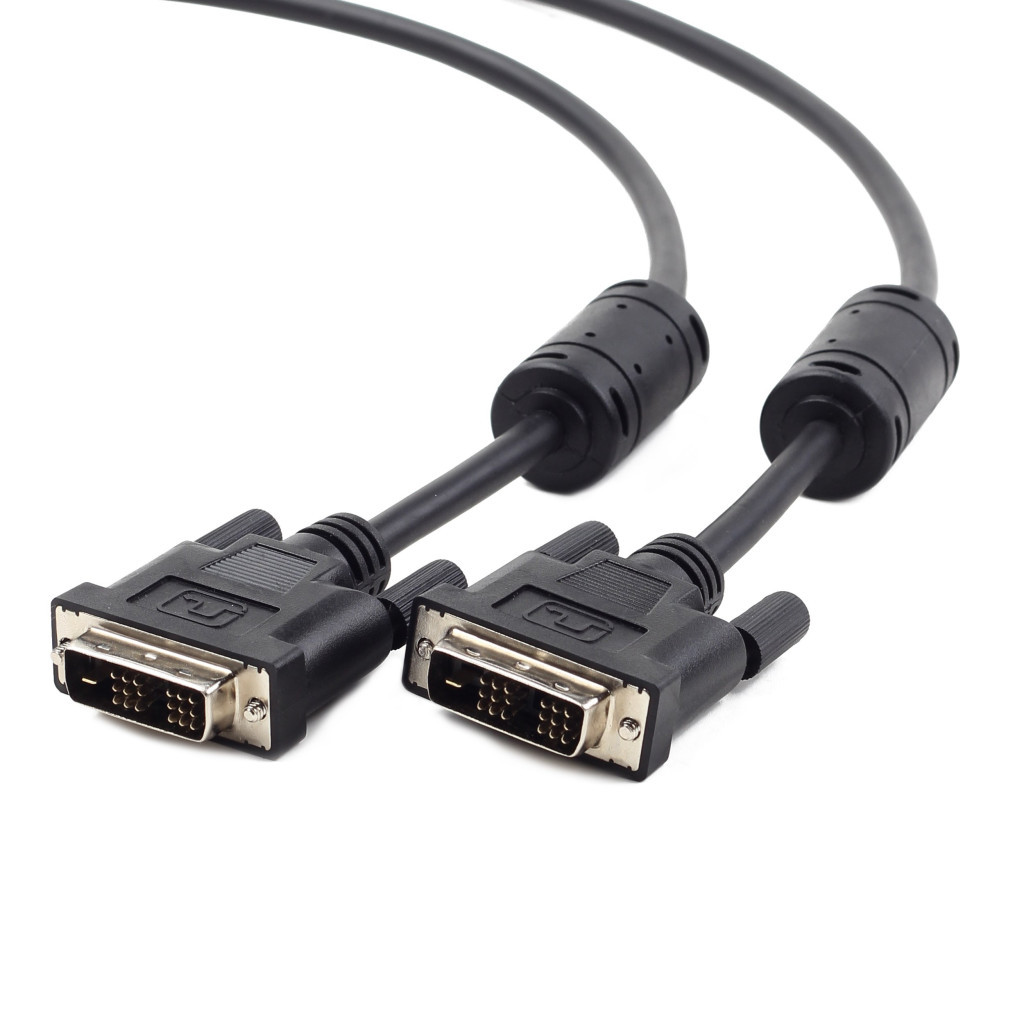 Кабель мультимедійний DVI to DVI 18+1pin, 5.0m Viewcon (VC-DVI-104-5m) - зображення 1