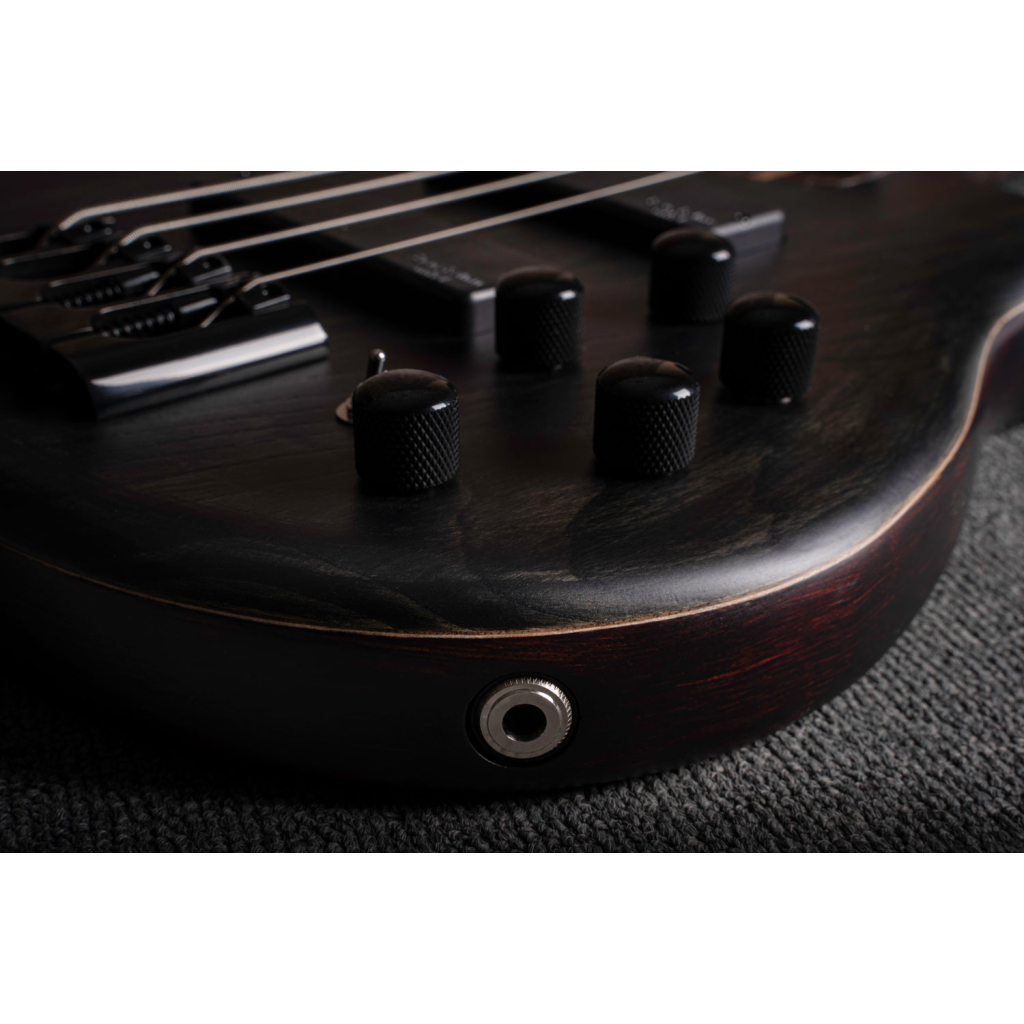 Бас-гітара Cort B5 Element (Open Pore Trans Black) - изображение 6