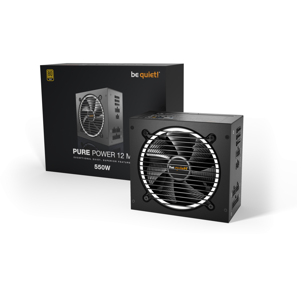 Блок живлення Be quiet! 550W PURE POWER 12 M (BN341) - зображення 7