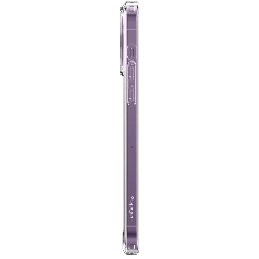 Чохол до мобільного телефона Spigen Apple iPhone 15 Crystal Flex Crystal Clear (ACS06481) - зображення 4