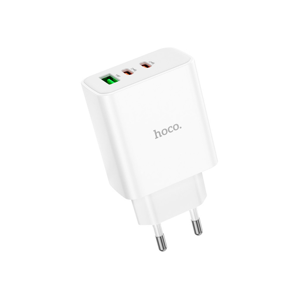 Зарядний пристрій HOCO C126A Pure White (6931474798725) - зображення 3