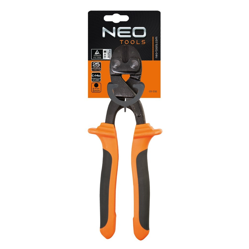 Ножиці по металу Neo Tools для троса 210 мм (01-518) - зображення 2