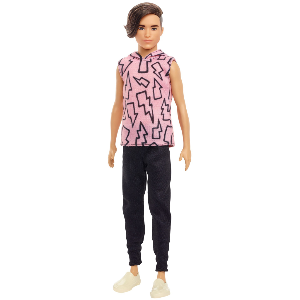 Лялька Barbie Кен Модник у безрукавці з блискавками (HBV27) - зображення 2