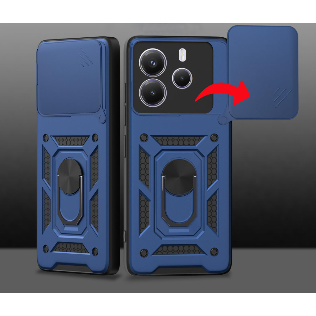 Чохол до мобільного телефона BeCover Military Xiaomi Redmi Note 14 5G Blue (713093) - зображення 4