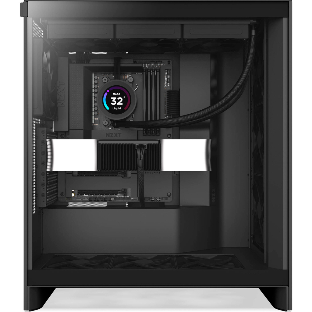 Корпус NZXT H7 Flow All Black (CM-H72FB-01) - зображення 6