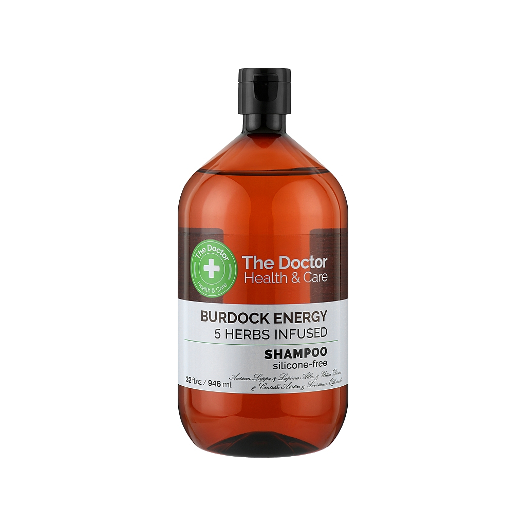 Шампунь The Doctor Health & Care Burdock Energy 5 Herbs Infused Реп'яхова сила 946 мл (8588006041682) - зображення 1