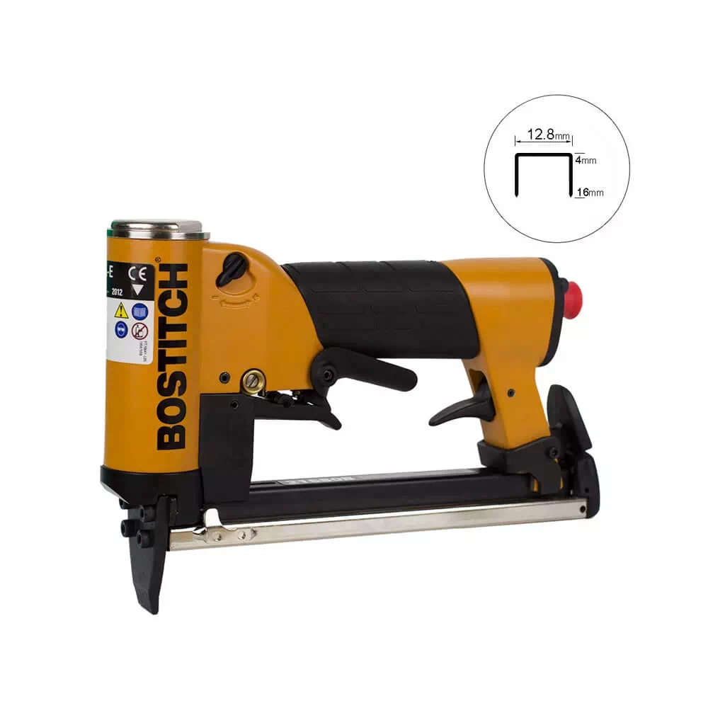 Степлер будівельний Bostitch пневматичний, тип кріплення 80, довжина 4-16 мм (21680B-A-E) - изображение 2
