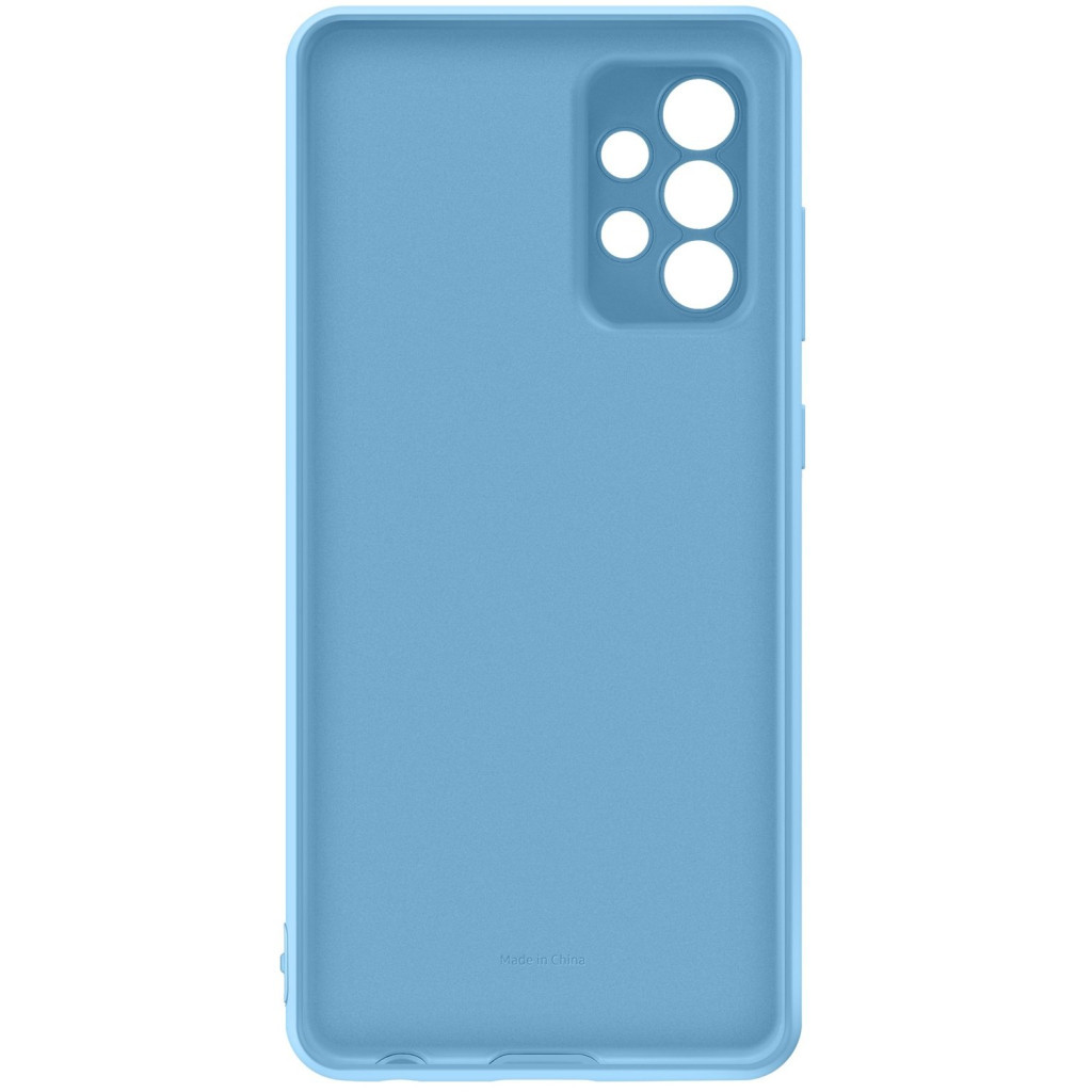 Чохол до мобільного телефона Samsung Galaxy A72/A725 Silicone Cover Blue (EF-PA725TLEGRU) - зображення 2