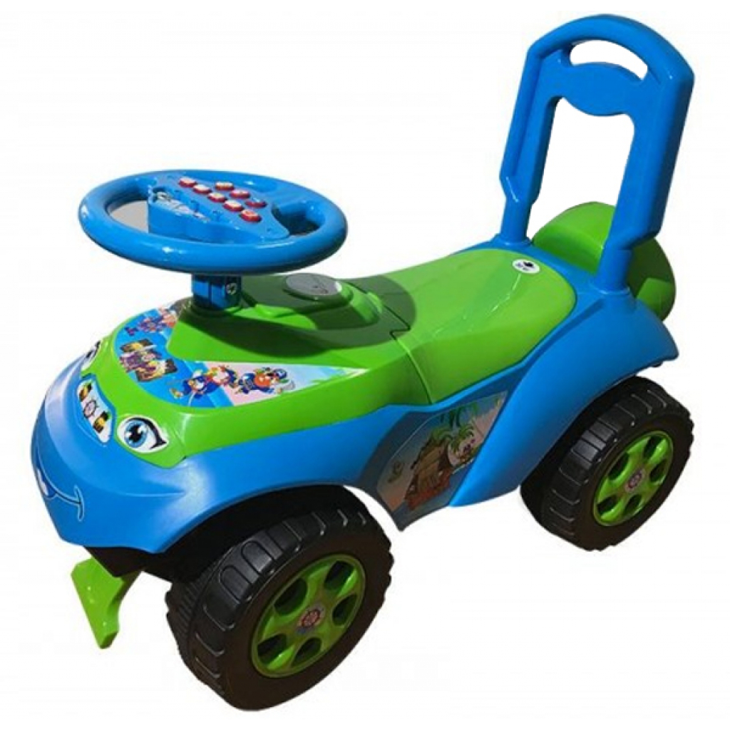 Чудомобіль Active Baby музичний зелено-блакитний (013117-0206М) - зображення 1