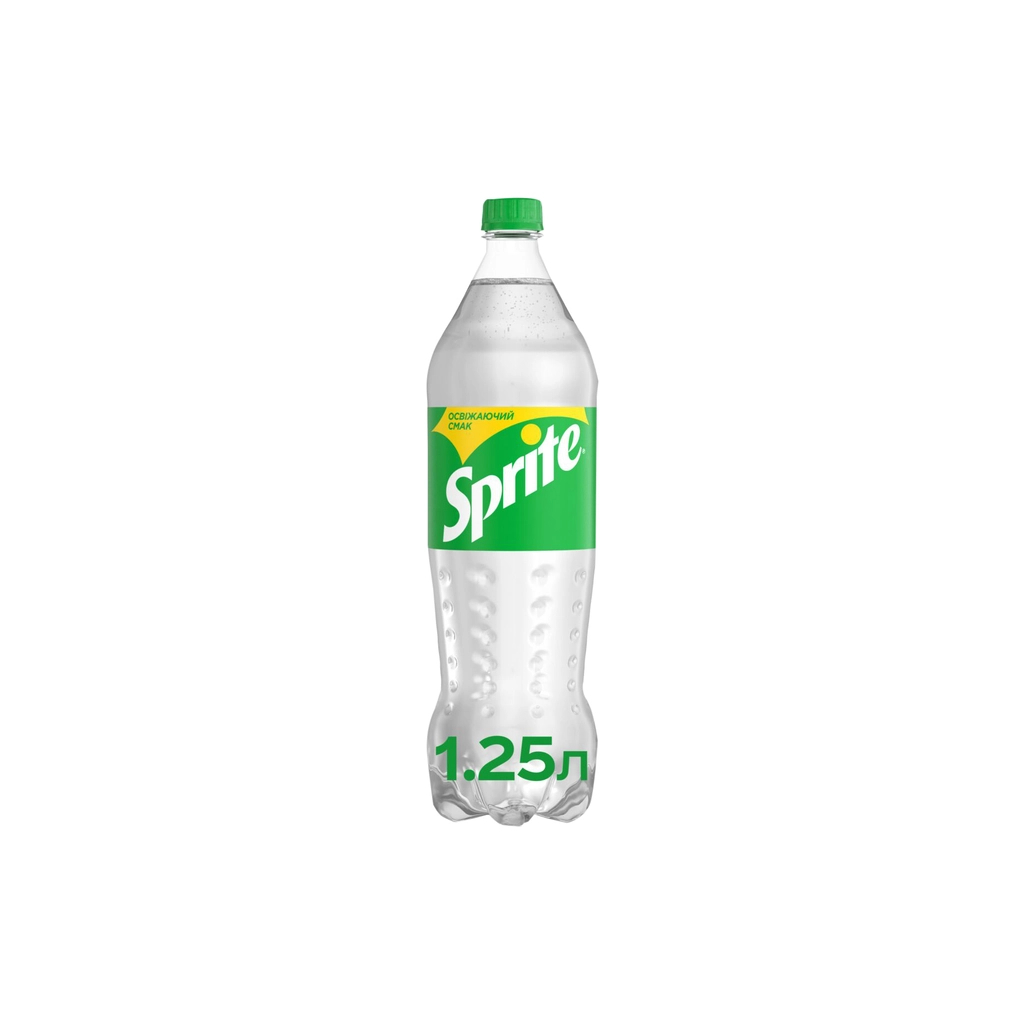 Напій Sprite Безалкогольний сильногазований 1.25 л (5449000028976) - зображення 1