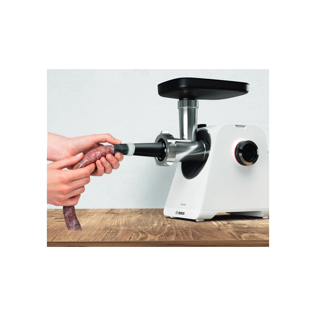 М'ясорубка Bosch MFWS607W - зображення 10