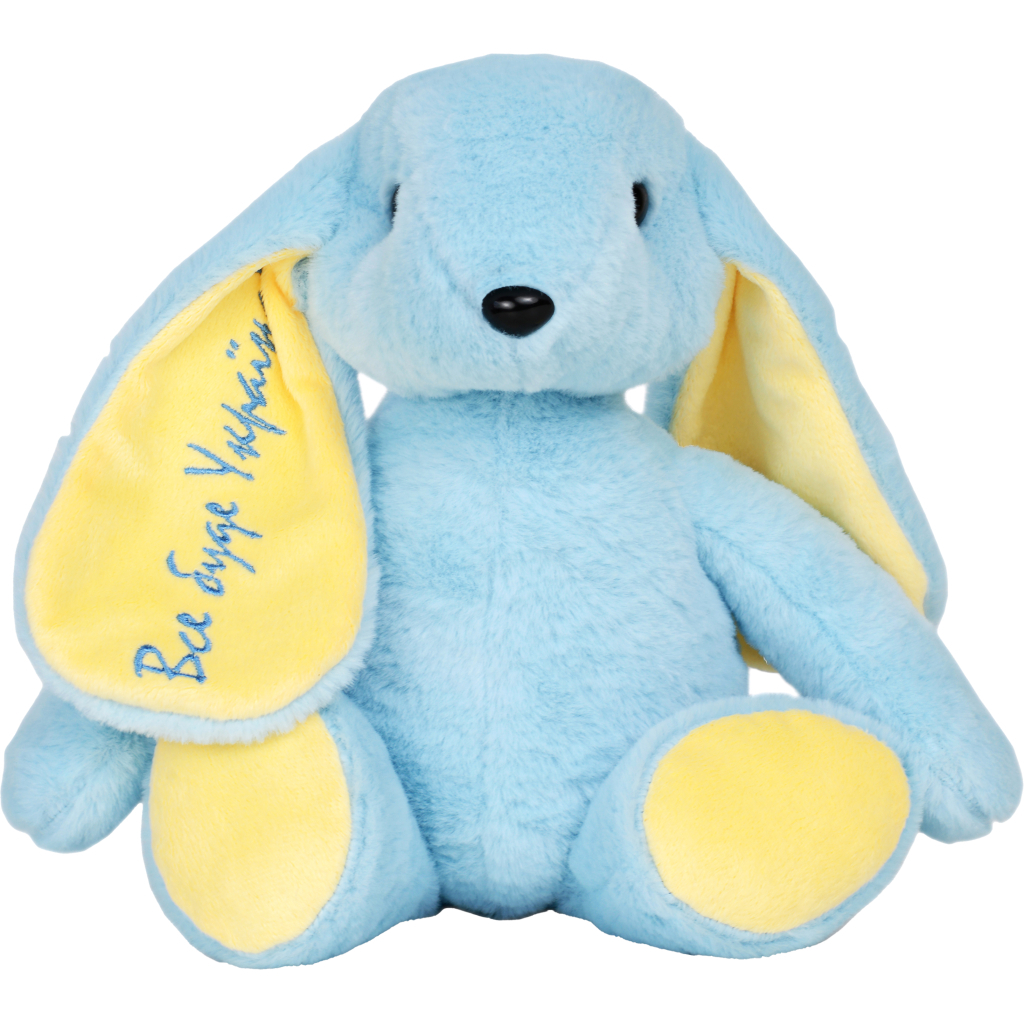 М'яка іграшка WP Merchandise Зайченя Патріот України (FWPBUNNY22DBLUE01) - зображення 1