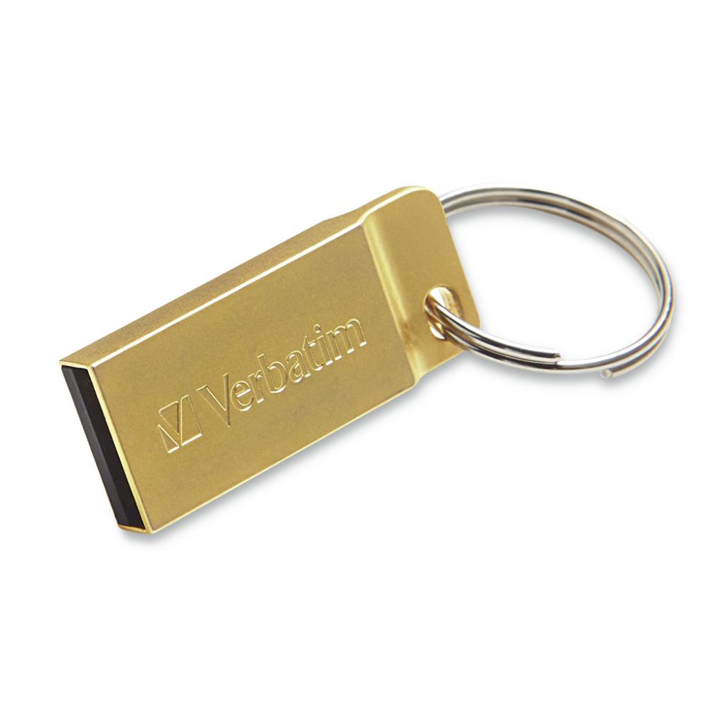 USB флеш накопичувач Verbatim 64GB Metal Executive Gold USB 3.0 (99106) - зображення 3