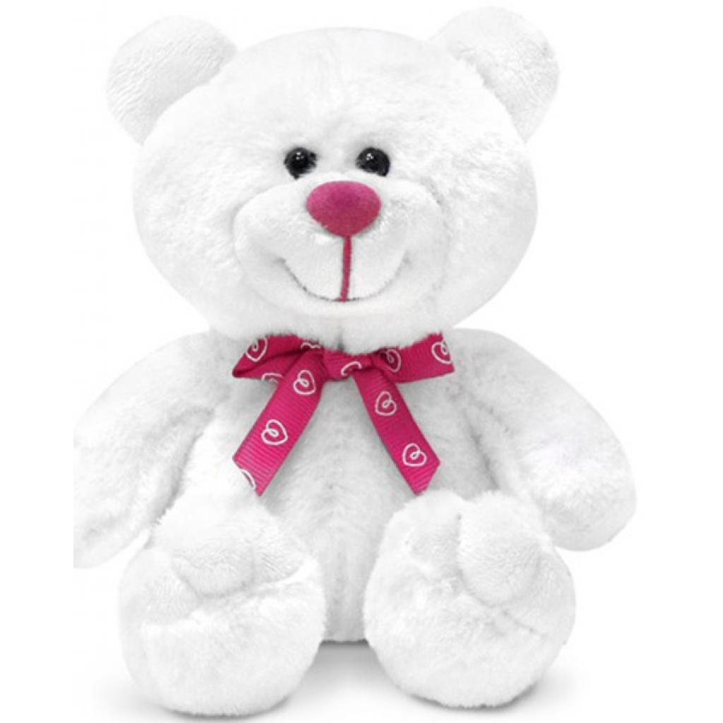 М'яка іграшка Lava Ведмідь Амурчик з бантом малий 14 см з музикою (LF1228A) - зображення 1