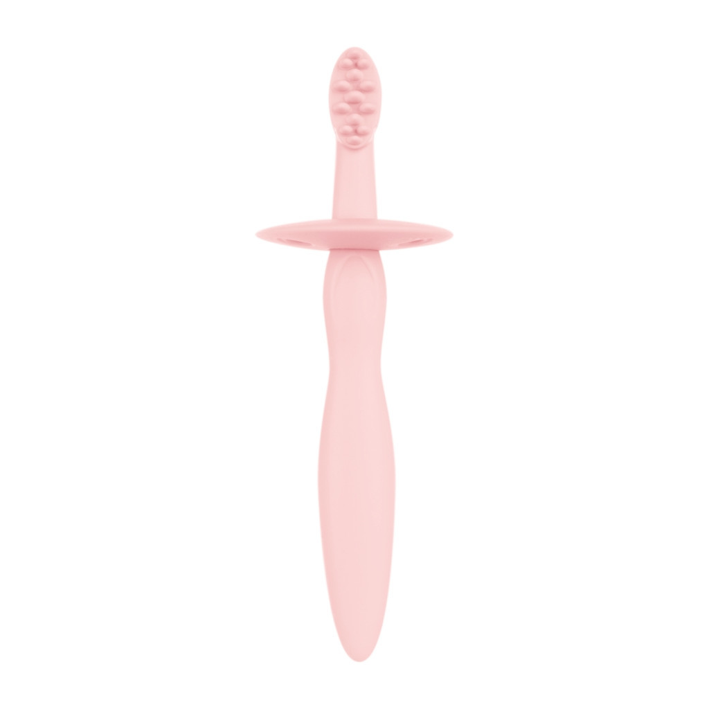 Дитяча зубна щітка Canpol babies з обмежувачем - рожева (51/500_pin) - изображение 4